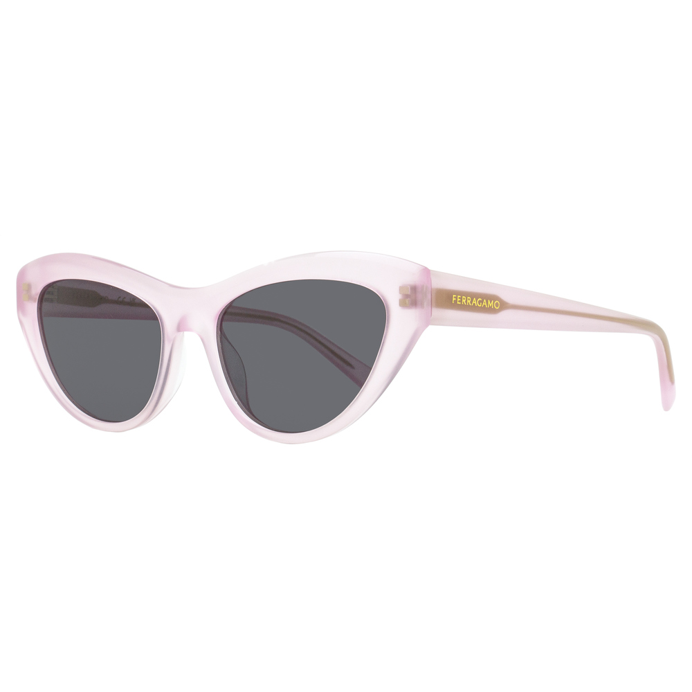 Ferragamo Cat Eye Sunglasses SF1103S 663 Opaline Pink 55mm